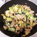 Pan☆☆'s cooksnap of when they made 鶏がらで簡単！青梗菜としめじの卵炒め.