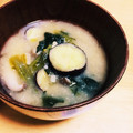 ❁ユリメッコ❁'s cooksnap of when they made さつまいもとほうれん草、しいたけの味噌汁.