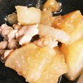 二瑚・奏佑ママ's cooksnap of when they made 鶏大根煮☻.