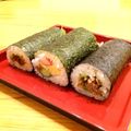 MHR2mama's cooksnap of when they made 絶対美味しい恵方巻(焼肉＆まぐろユッケ).