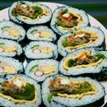 ふあまるたまご's cooksnap of when they made 我が家の恵方巻②肉星人に捧げる焼肉ロール.
