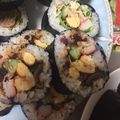 メロンパンケーキ's cooksnap of when they made ご飯少なめヘルシー基本の巻き寿司☆恵方巻.
