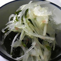 Yukipachi's cooksnap of when they made 新玉ねぎの梅かつお和え.
