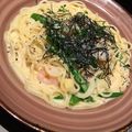✽Bon−Bon✽'s cooksnap of when they made エビとアスパラの和風たらこパスタ.