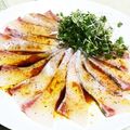KUMI KUMI's cooksnap of when they made かんぱちのカルパッチョ♪.