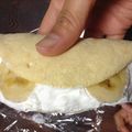 kuma822's cooksnap of when they made バナナオムレット.