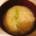 クック62K42J☆'s cooksnap of when they made 体ポカポカ☆白菜とえのきの味噌汁.