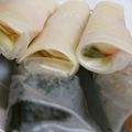 とろーるる's cooksnap of when they made 簡単お弁当おかず＊かにかまチーズサラダ巻.