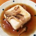とうやんママ's cooksnap of when they made 【揚げ出し豆腐風】豆腐あんかけ.