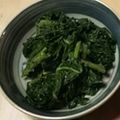 はしりかあさん＊'s cooksnap of when they made 超簡単美味！ かつお菜のゴマ和え☆.