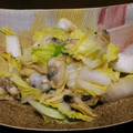 ＊ikko＊'s cooksnap of when they made あさりと白菜のバター炒め.
