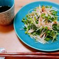 Chokoモンブラン's cooksnap of when they made ブロッコリースプラウトと桜エビのサラダ.