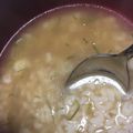 bij0054's cooksnap of when they made 超簡単！ぽかぽか生姜ポン酢雑炊.