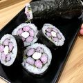 mamikumama's cooksnap of when they made お花見に♡かわいい飾り巻き寿司ポップス.