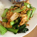 にんじんタイカレー's cooksnap of when they made エリンギと小松菜のオイスターソース炒め.