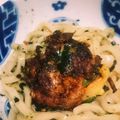 moz煮's cooksnap of when they made 子供好き★大森屋の小魚ふりかけうどん.