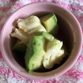 ロイヤルミルク♪'s cooksnap of when they made 超簡単★アボカドチーズのワサビ醤油.