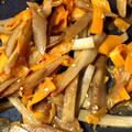 ♡37♡'s cooksnap of when they made きんぴらごぼう めんつゆで簡単！.