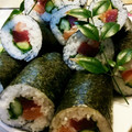 茉央っち's cooksnap of when they made 海鮮太巻き寿司　恵方巻きにも♪.