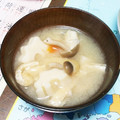 こともみ's cooksnap of when they made ＊もちもち♪すいとん風お味噌汁＊.