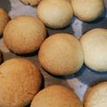 Hしぽ's cooksnap of when they made さくさく簡単スノーボール.