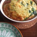 クック92IWUD☆'s cooksnap of when they made ほうれん草と玉ねぎのオープンオムレツ.