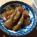 toco*'s cooksnap of when they made 蒟蒻の甘辛煮.