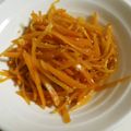 ☆よっぴ☆彡's cooksnap of when they made 万能＊こどもも大好き＊にんじんナムル.