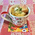 ユリ坊's cooksnap of when they made レンジで簡単☆マグカップフレンチトースト.