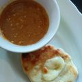 くろまめちよこ's cooksnap of when they made ホエー♥はちみつチーズナッツナン♥HM.