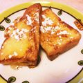 ゴロゴロにゃーちゃん's cooksnap of when they made 我が家のフレンチトースト.