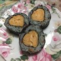 おりょう（＾−＾）'s cooksnap of when they made 安くてかわいい？ハートの玉子海苔巻き.