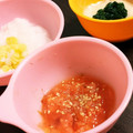 やました☆'s cooksnap of when they made ＊離乳食中期〜 トマトのおかか和え＊.