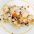 ひーひゃん's cooksnap of when they made 【離乳食完了期】ひじきの炊き込みご飯.