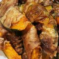 Macaw's cooksnap of when they made かぼちゃの肉巻き照り焼き.
