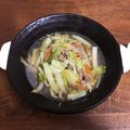 ☆ちぃころ☆'s cooksnap of when they made 簡単！白菜とニンニクとひき肉のうどん.