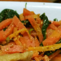 ottoスキー's cooksnap of when they made ほうれん草と人参のごま和え.