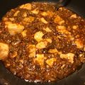 オレ（ひげ）'s cooksnap of when they made 四川風麻婆豆腐.