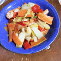のるど's cooksnap of when they made 海老と彩り野菜の五香粉風味の炒めもの.