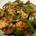 クッキングパパ⭐'s cooksnap of when they made 魚河岸あげと茄子の甜麺醤炒め.