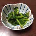 オルンちゃん's cooksnap of when they made カブの葉の浅漬け☆さっぱり梅風味.