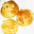 ゆうすうぱん123's cooksnap of when they made 卵不使用☆もっちり〜なコーンパン.