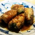 クックADLFEA☆'s cooksnap of when they made ヘルシー！ほうれん草のささみ巻☆*。.