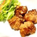 しょうちゃんれしぴ's cooksnap of when they made リメイク！いつもの唐揚げが変身！ 鶏マヨ.