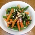 ＊＊めろん＊＊'s cooksnap of when they made 人参とピーマンのナムル風.