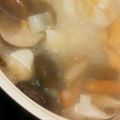 curisupin's cooksnap of when they made にんにくスープ・だしの簡単しゃぶしゃぶ鍋.
