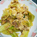 クックS3KLCL☆'s cooksnap of when they made 簡単な油不使用で栄養満点キャベツの卵とじ.