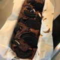 こっち16's cooksnap of when they made 簡単♡ザクザク♪オレオチョコパウンド.