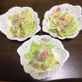 しゃべちゃん's cooksnap of when they made キャベツのマスタードマヨ和え★.