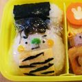 クック2L0ENV☆'s cooksnap of when they made キャラ弁＊簡単♪節分オニぎりくん.
